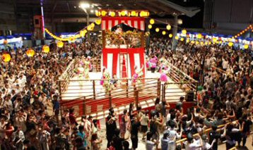 六本木ヒルズの盆踊り